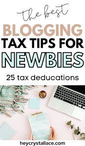 25 Tax Deductions For Bloggers And Youtubers - Hey Crystallace
