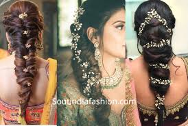 Top 10 South Indian Bridal Hairstyles For Weddings Engagement Etc Indian Bride Hairstyle Bridal Hairstyle For Reception Indian Bridal Hairstyles