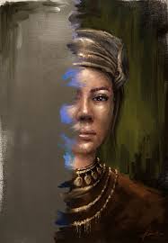 Time Travel Digital Art Oil Portrait Painting Ma Brushes Portrait Art Digital Portrait Digital Portrait Art