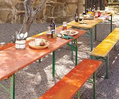 I Love How Narrow These Are It Feels Like It Would Be Easy To Have Conversation Across A Table Like This In 2020 Vintage Picnic Table Vintage Picnic Picnic Set