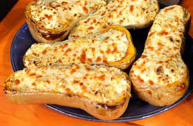 Partager la publication 2 recettes de butternut farcie, chèvre ou mozzarelle ! Butternut Farcies Au Jambon Et Boursin Ww Plat Et Recette