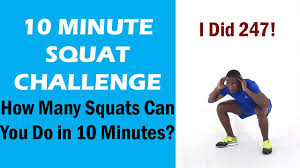 Apr 04, 2016 · how many squats a day to see a difference should men do? 10 Minute Squat Challenge How Many Squats Can You Do In 10 Minutes Youtube