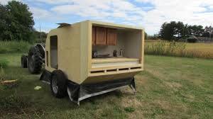 Build a bed to fit the width of the front section of the trailer and the length of your body. Diy Micro Camping Trailer I Built For Cheap