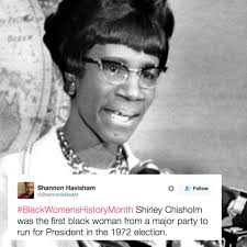 This hashtag is highlighting the black women written out of history