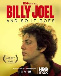 Enjoying The Piano Man's documentary. I have been a Billy Joel fan since  the Turnstiles album (1976), but it was The Stranger album that blew me  away. So many things I did