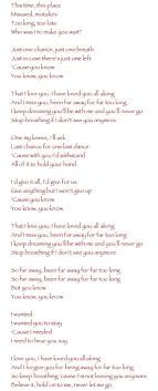 You Ll Never Know How Much I Miss You Lyrics Pin By Rachel Mccarthy On Quotes Quotables Nickelback Lyrics Favorite Lyrics Love Songs Lyrics