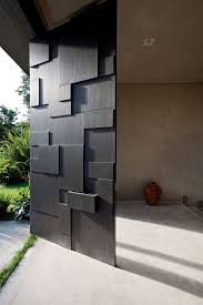 A classy solid wooden designed door at the main entrance can catch the attention of any visitors coming to your home. Door Designs 40 Modern Doors Perfect For Every Home Architecture Beast