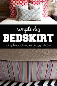 Dimple, a simple dependency injection container for go. Dimples And Tangles How To Make A Simple Diy Bedskirt Diy Bed Skirt Diy Projects