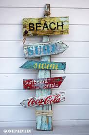 Beach Sign Strandschild Selber Machen In 2020 Shabby Chic Zimmer Strandschilder Shabby Chic Betten