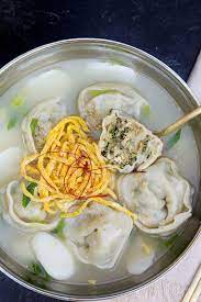 Mandu Guk Korean Dumpling Soup Recipe Video Seonkyoung Longest Recipe Dumplings For Soup Recipes Dumpling Soup Recipes