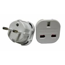 Image result for two pin socket to 3 pin socket