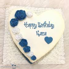 Happy Birthday Rana Video And Images Happy Birthday Cake Photo Happy Birthday Cake Images Happy Birthday Cakes May god bless you with all his warmth & care. happy birthday cake images
