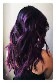 Best purple hair color ideas, including shades for blondes and brunettes and short and long hair, purple highlights, and deep plum hair inspiration if you've always dreamed of trying a pretty purple hair color shade (or are looking for a fresh update to the one you have), this is all the inspiration you. Acquire Black Hair Purple Highlights Off 70 Seramak Com Tr