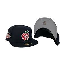 New York Yankees Navy Blue 100th Anniversary Big Exclusive Fitted Inc
