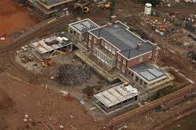 Coleen and wayne live in cheshire with their sons kai, klay, kit and cass, in a house that is said to be worth £6million. Wayne And Coleen Rooney Continue Renovations On 20million Cheshire Mansion Daily Mail Online