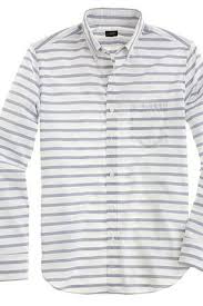 Black And White Horizontal Striped Shirt Mens Horizontal Striped Oxford Shirts Young Mens Fashion Shirts Well Dressed Men