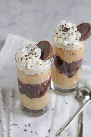 Peanut Butter Chocolate Mousse Parfait For Chocpbday Recipe Desserts Delicious Desserts Sweet Recipes