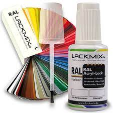 Beziehen gesättigte farben, transparent, fluoreszierend, glänzend, matt oder seidenmatt.: Lackstift Ral 1012 Zitronengelb Glanzend Seidenmatt O Matt Kfz