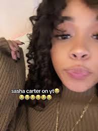 Sasha Carter's Instagram, Twitter & Facebook