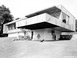 Breuer House I New Canaan Architecture Maison Prefabriquee Dessin Architecture
