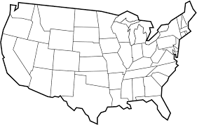 Below is a printable blank us map of the 50 states, without names, so you can quiz yourself on state location, state abbreviations, or even capitals. Free Printable Maps Blank Map Of The United States Us Map Printable United States Map Printable United States Map