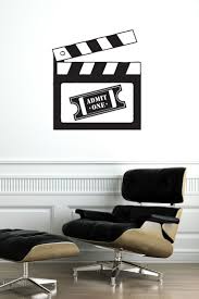 Vinyl wall decal filming art cinema film movie room stickers mural (ig4642) | ebay. 12 Movie Home Theater Film Cinema Wall Decals Ideas Vinyl Wall Decals Movie Room Wall Decals