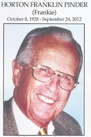 Mr. Frank Pinder, a gentleman's gentleman, passes