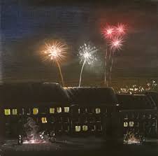 Feuerwerk bild malen so gehts focusde mit einem raster eine vorlage abzeichnen zeichnen lernen 3 sabirella mama alltag und mädchenkram mummybaby wie malt man 3d buchstaben malanleitung norbert pautner für kleine zeichner tiere auf karopapier. Malkurs Online Silvesterfeuerwerk In Der Stadt Malen Macht Spass
