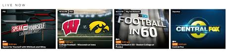 Live streaming fox sports 1. Stream Big Ten Network Live How To Watch Big Ten Conference Sports