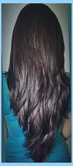 V Cut Hairstyle For Long Hair In The Back Hairstyles Trends