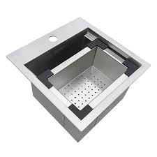 Maybe you would like to learn more about one of these? 15 X 15 Inch Workstation Drop In Topmount Bar Prep Rv Sink 16 Gauge Stainless Steel Ruvati Usa