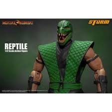 · the control circuit is for player 1. Mortal Kombat 1 12 Action Figure Vs Series Classic Reptile Mykombini