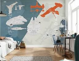 Bedroom sets, beds, dressers, chairs, nightstands & more. Huge Wall Mural Photo Wallpaper Star Wars Technical Plan Children Bedroom Decor 59 75 Picclick Uk