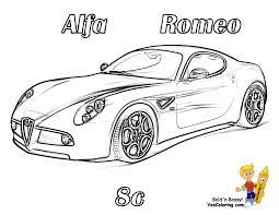 Alfa Romeo Coloring Pages Clip Art Library