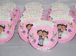 Wedding Souvenirs Keepsakes Engineer Nurse Polymer Clay Angelito En Porcelana Fria Souvenir De Boda Recuerdos De Boda