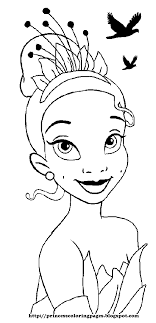 Princess Tiana There S A Colouring Page And A Cute Picture Of Princess Tiana For You Disney Coloring Pages Frog Coloring Pages Disney Princess Coloring Pages