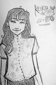 Keiko Hotel On The Corner Of Bitter And Sweet Scene Guys Fan Art Drawing Fan Art