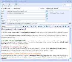 Show the reader how your items can improve their business. Quotewerks Built In Email