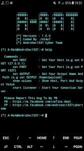 Alasannya karena script ini masih aktif dan bekerja. Cara Remote Android Jarak Jauh Tanpa Menyentuh Hp Korban Via Termux Kamvret