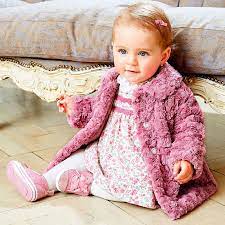 mayoral kiz bebek kislik kurklu mont ceket mor bebek house kiz bebek modasi kiz bebek kiyafetleri cocuk modasi