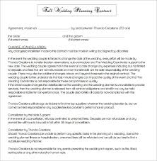 Our wedding was going to be in my hometown, at a private winery surrounded by blooming lavender fields in northern california. Free 23 Wedding Contract Templates In Pdf Ms Word Google Docs