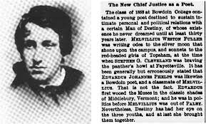 Destructive to Judicial Dignity”: The Poetry of Melville Weston Fuller