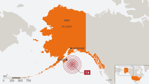70 miles nw of kodiak city, alaska. Powerful Alaska Earthquake Tsunami Warning Issued But Later Lifted News Dw 23 01 2018