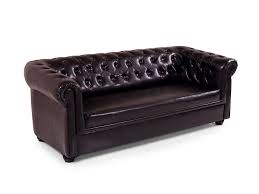 Soll es ein dunkles, gradliniges 3er sofa oder lieber ein exemplar mit verchromten gestellen sein? Chesterfield 3 Sitzer Sofa Polstersofa Antikbraun