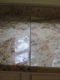 Some amount of caution is warranted though when caring for your granite as when you are considering how to clean granite countertops, stop and remember that it is stone after all. This Kitchen Granite Counter Top Had A Broken And Loose Seam With Wide Gaps And Missi Granite Countertop Repair Granite Countertops Kitchen Granite Countertops