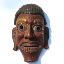 Antique Tibetan Mask