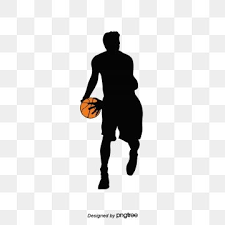 Silhouette Elements Of Basketball Players Clipart Basketball Athletic Sports Creative Png And Vector With Transparent Background For Free Download Basketball Players Silhouette Basketball