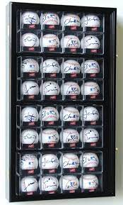 32 Baseball Mlb Arcylic Cubes Display Case Wall Cabinet 98 Uv Lockable Display Case Memorabilia Display Baseball Display