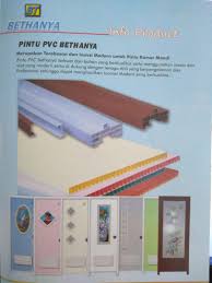 Pintu dan jendela nstone architecture design business info. Jual Pintu Pvc Minimalis Motif Bunga Ud Bethanya Sidoarjo Jawa Timur Indonetwork