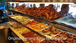 The fried chicken was tender and juicy and goes well with the rice. The Original Penang Kayu Nasi Kandar Bukit Jambul Penang Youtube
